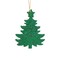 Multi Beaded Lac Tree Hanging Ornament - Multi - 4" x 0.25" x 5"